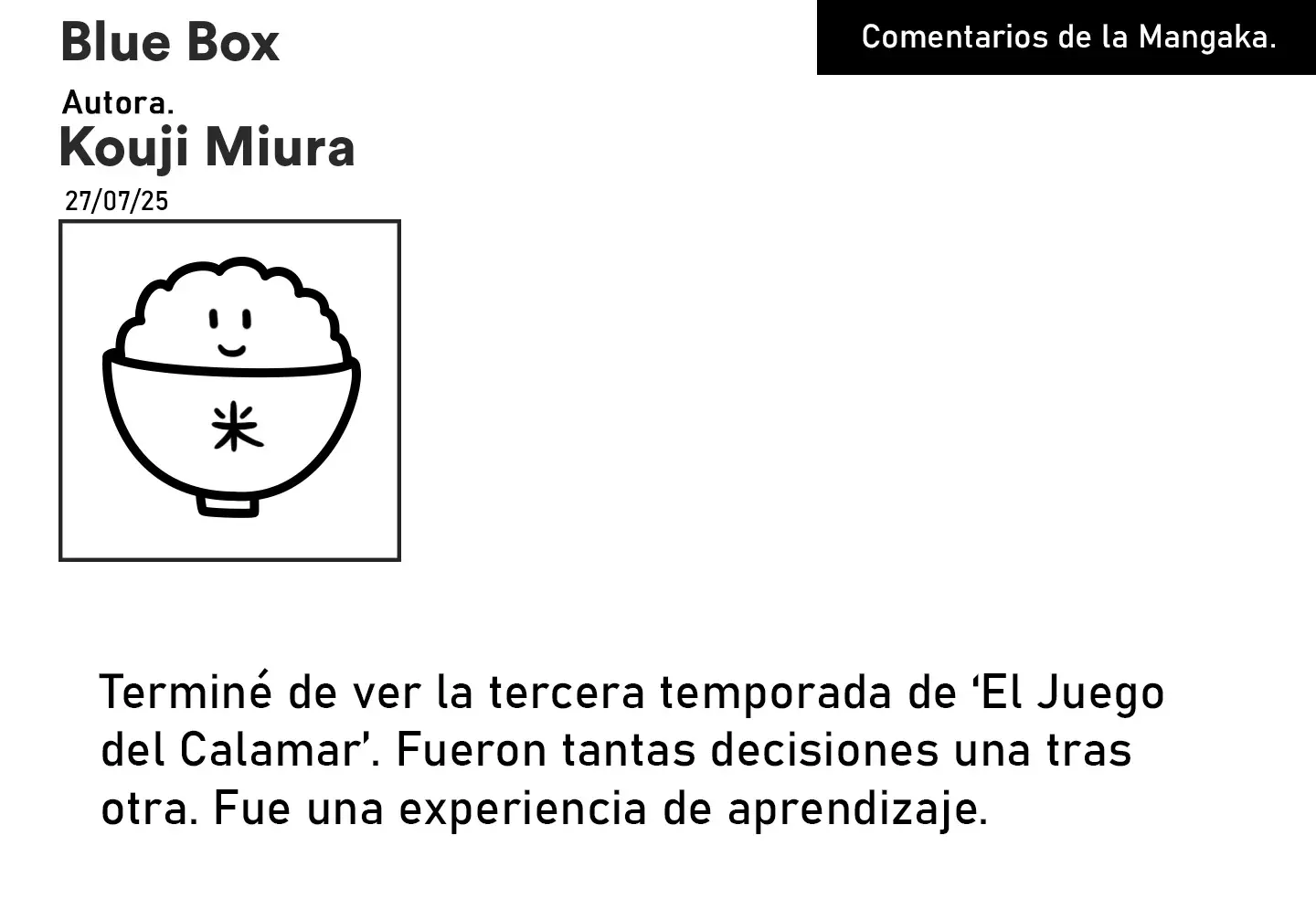 Read blue box Es Manga Online