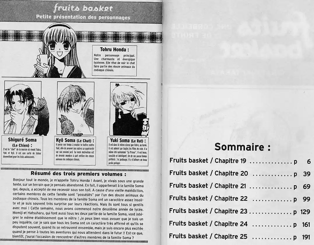 Read Fruits Basket Fr Manga Online