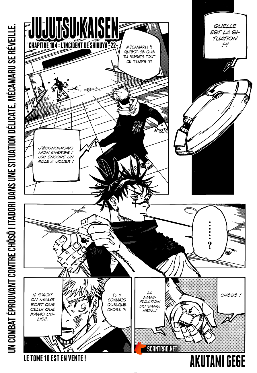 Read Jujutsu Kaisen Fr Manga Online