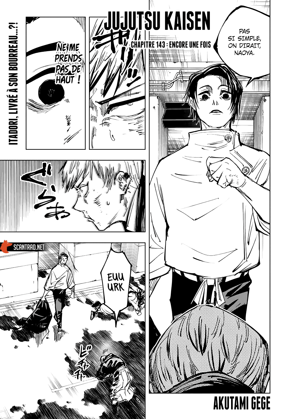 Read Jujutsu Kaisen Fr Manga Online