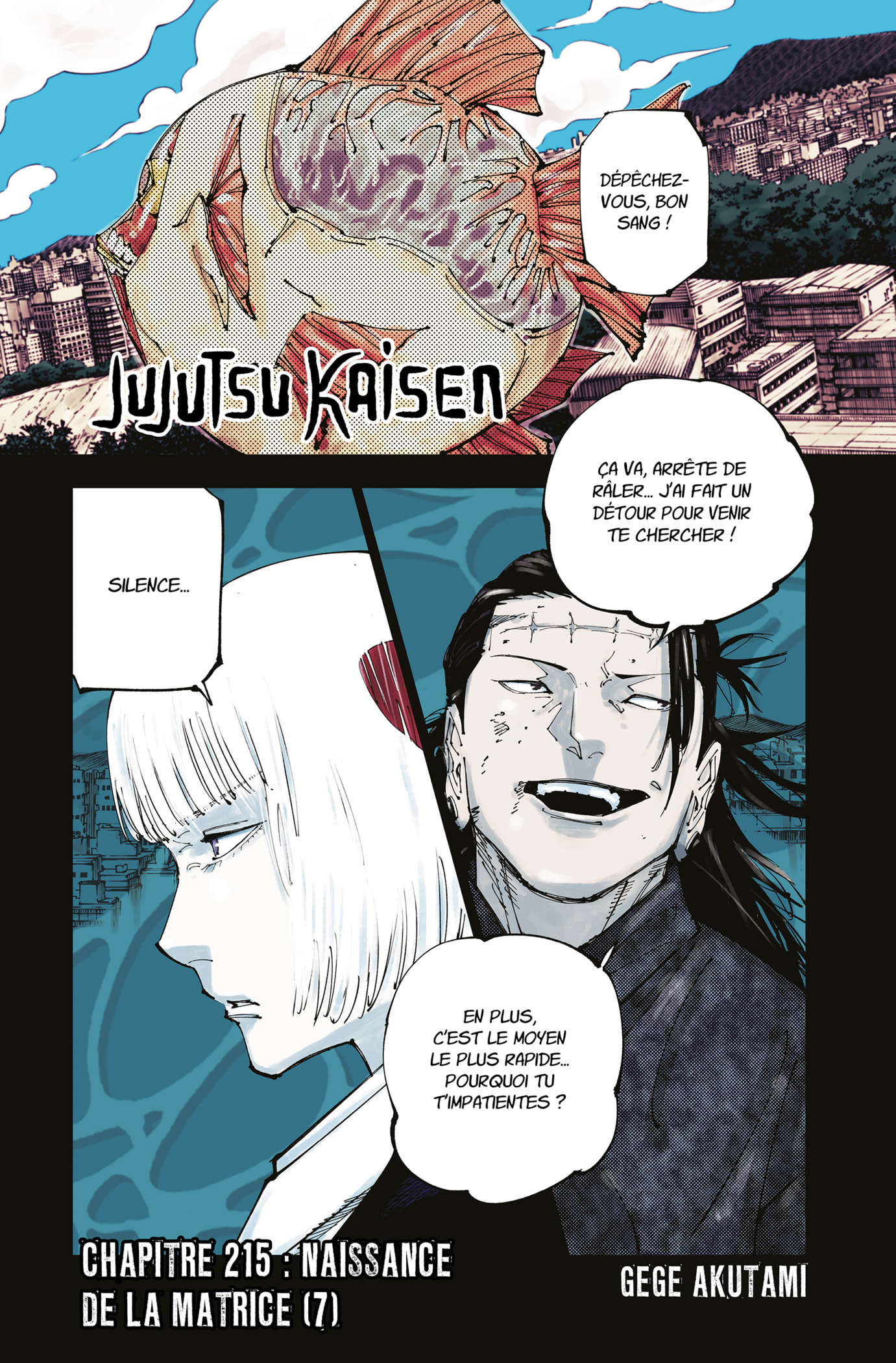 Read Jujutsu Kaisen Fr Manga Online