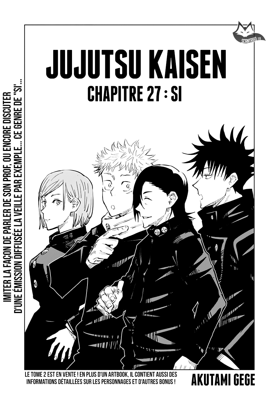 Read Jujutsu Kaisen Fr Manga Online