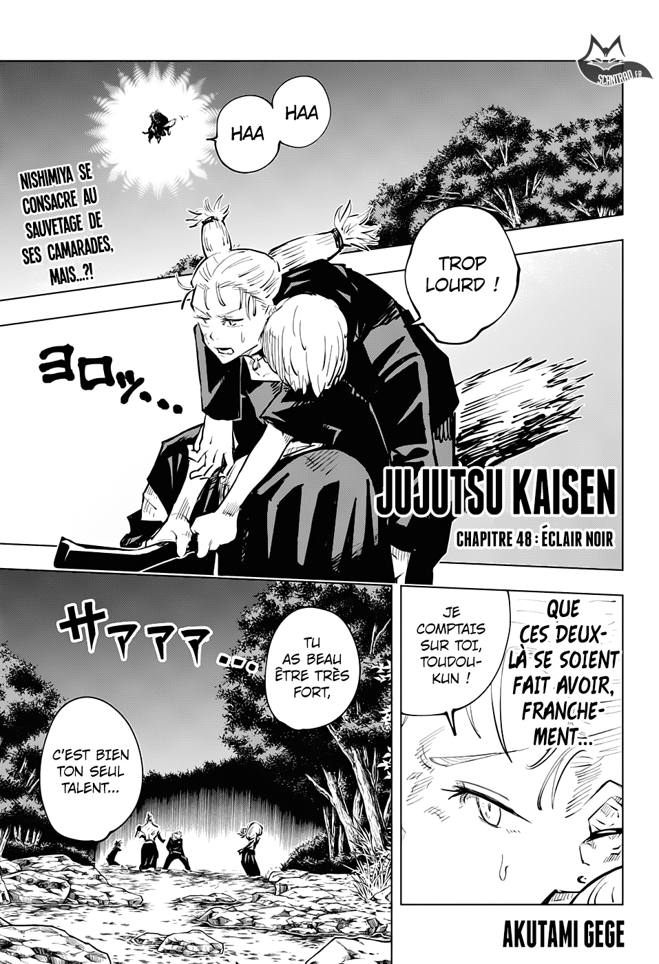 Read Jujutsu Kaisen Fr Manga Online