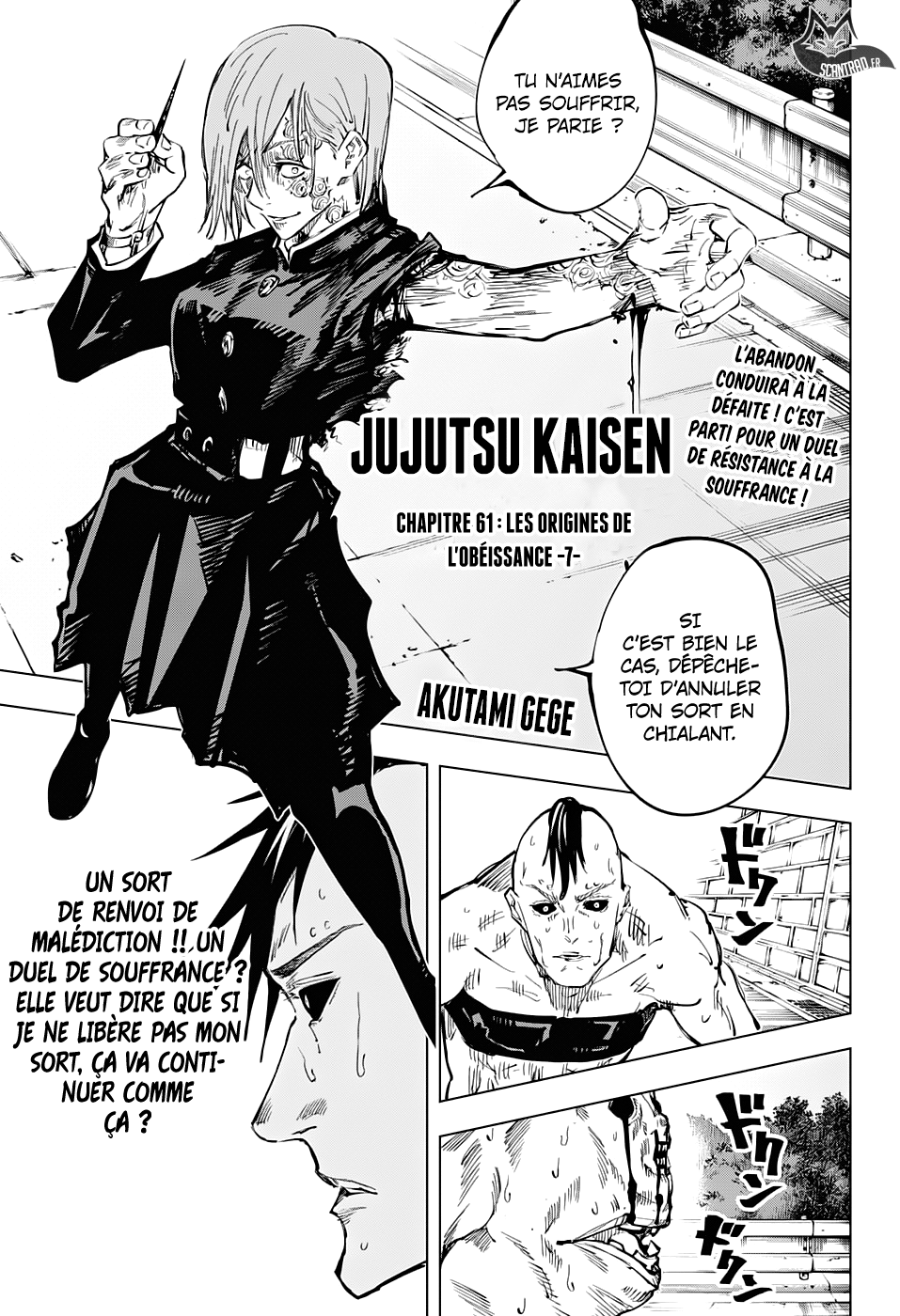Read Jujutsu Kaisen Fr Manga Online