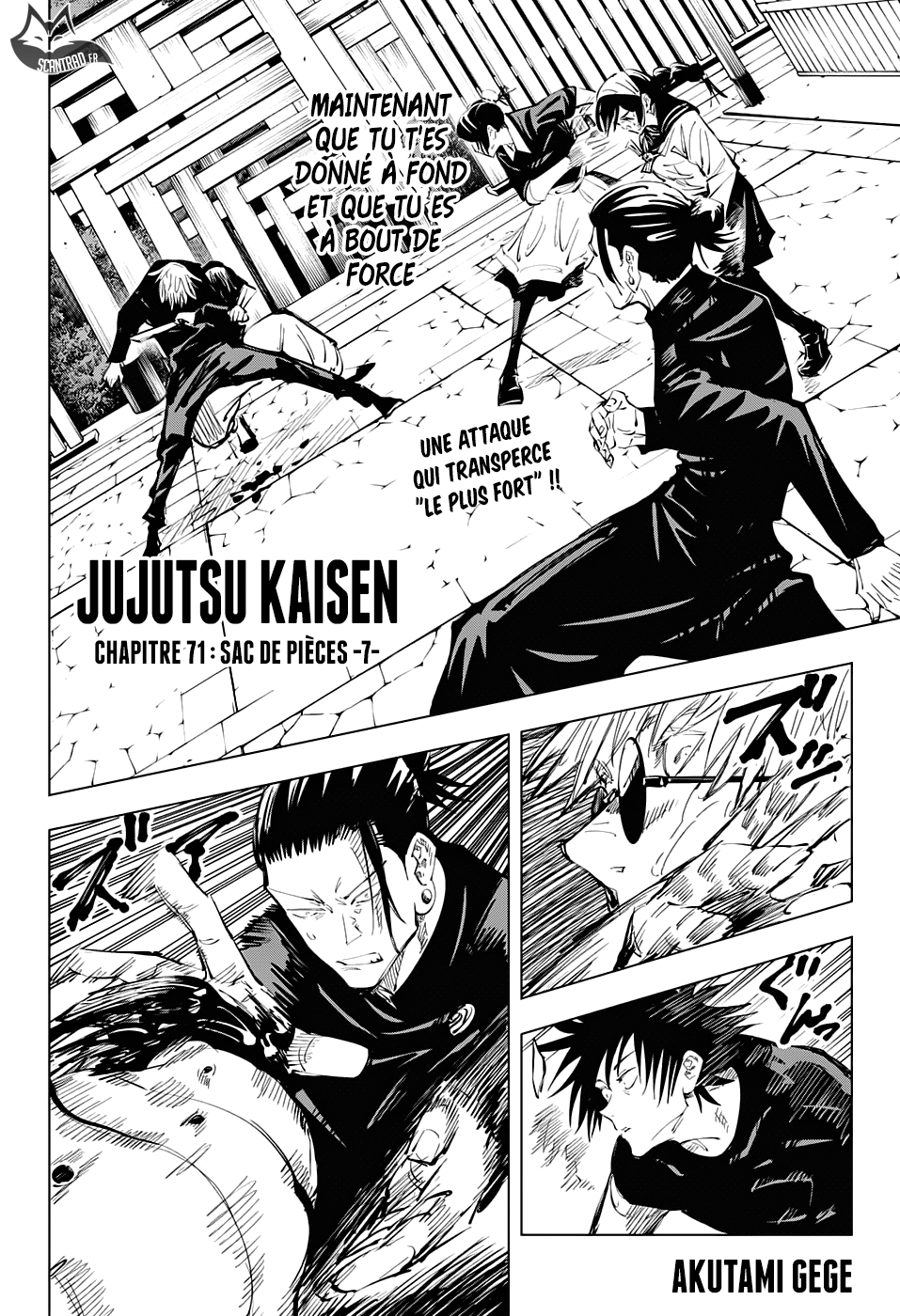 Read Jujutsu Kaisen Fr Manga Online