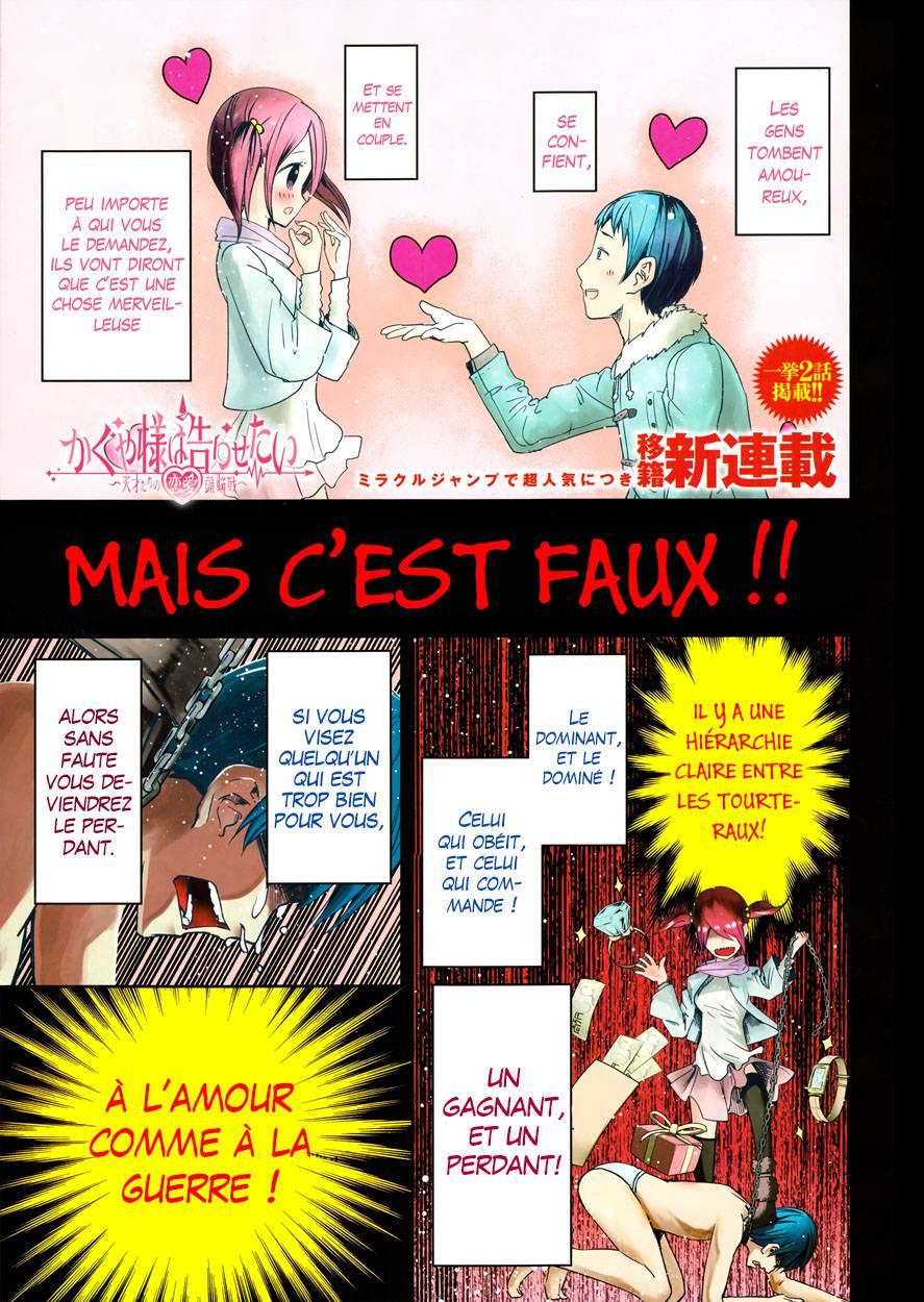 Read Kaguya sama  Love is War Fr Manga Online