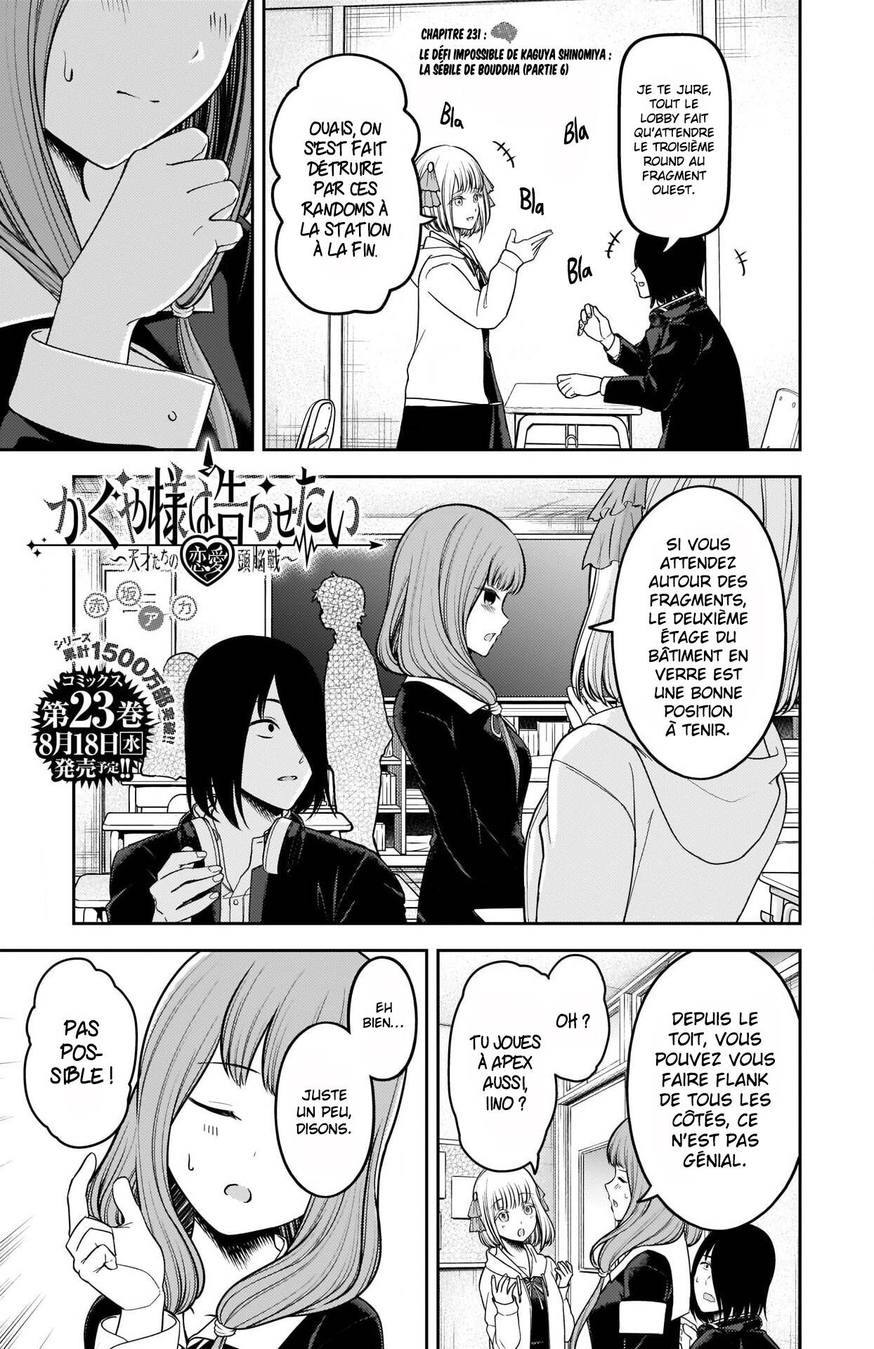 Read Kaguya sama  Love is War Fr Manga Online
