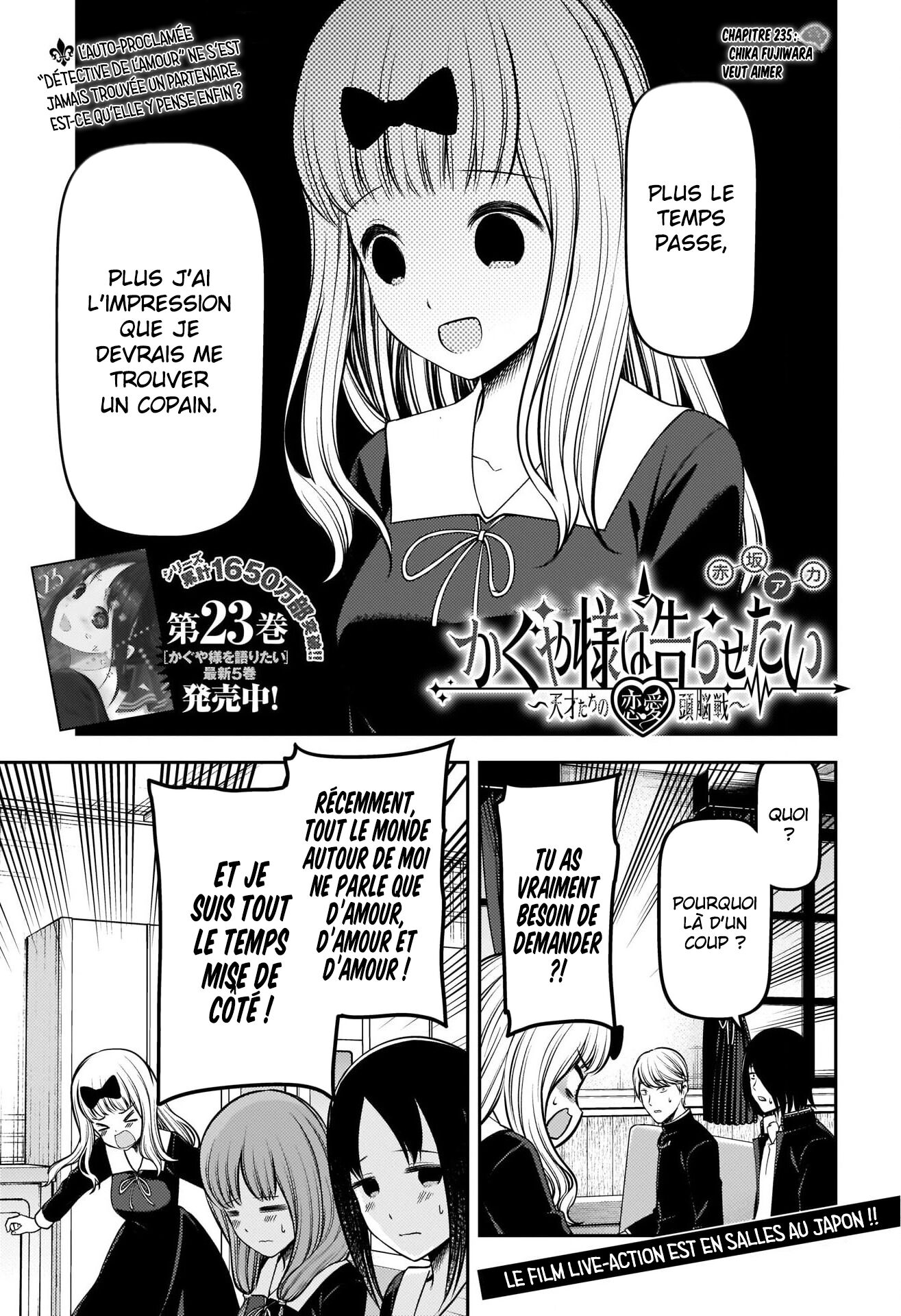Read Kaguya sama  Love is War Fr Manga Online