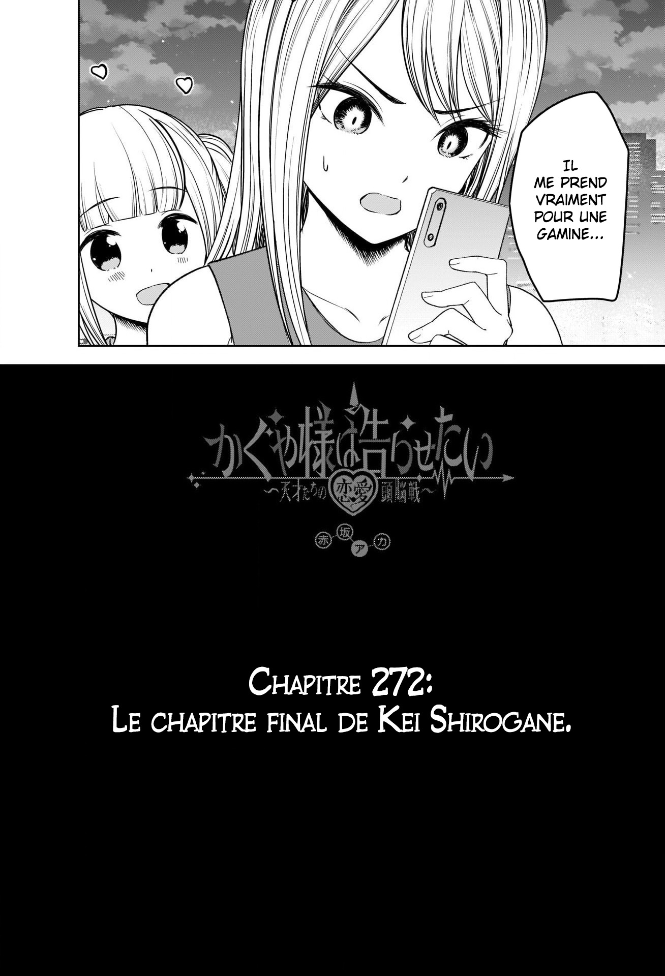 Read Kaguya sama  Love is War Fr Manga Online