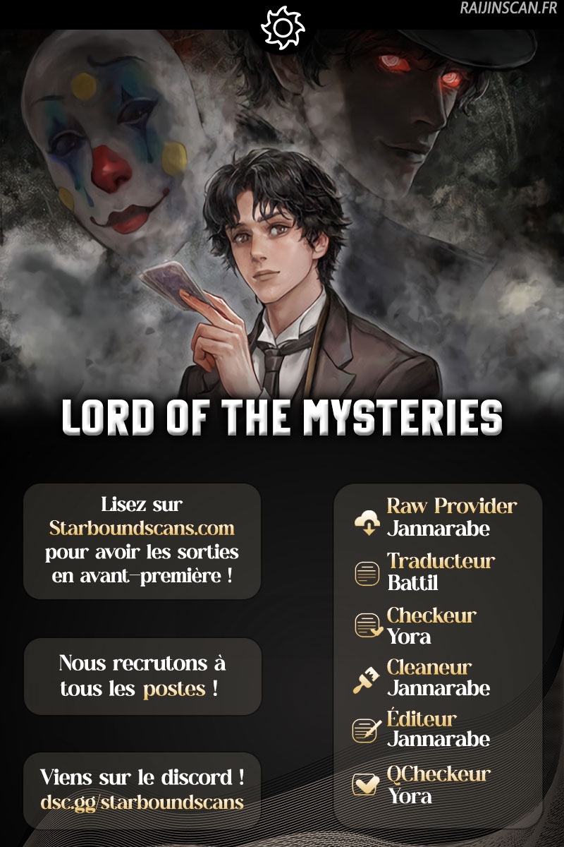 Read Lord of Mysteries Fr Manga Online