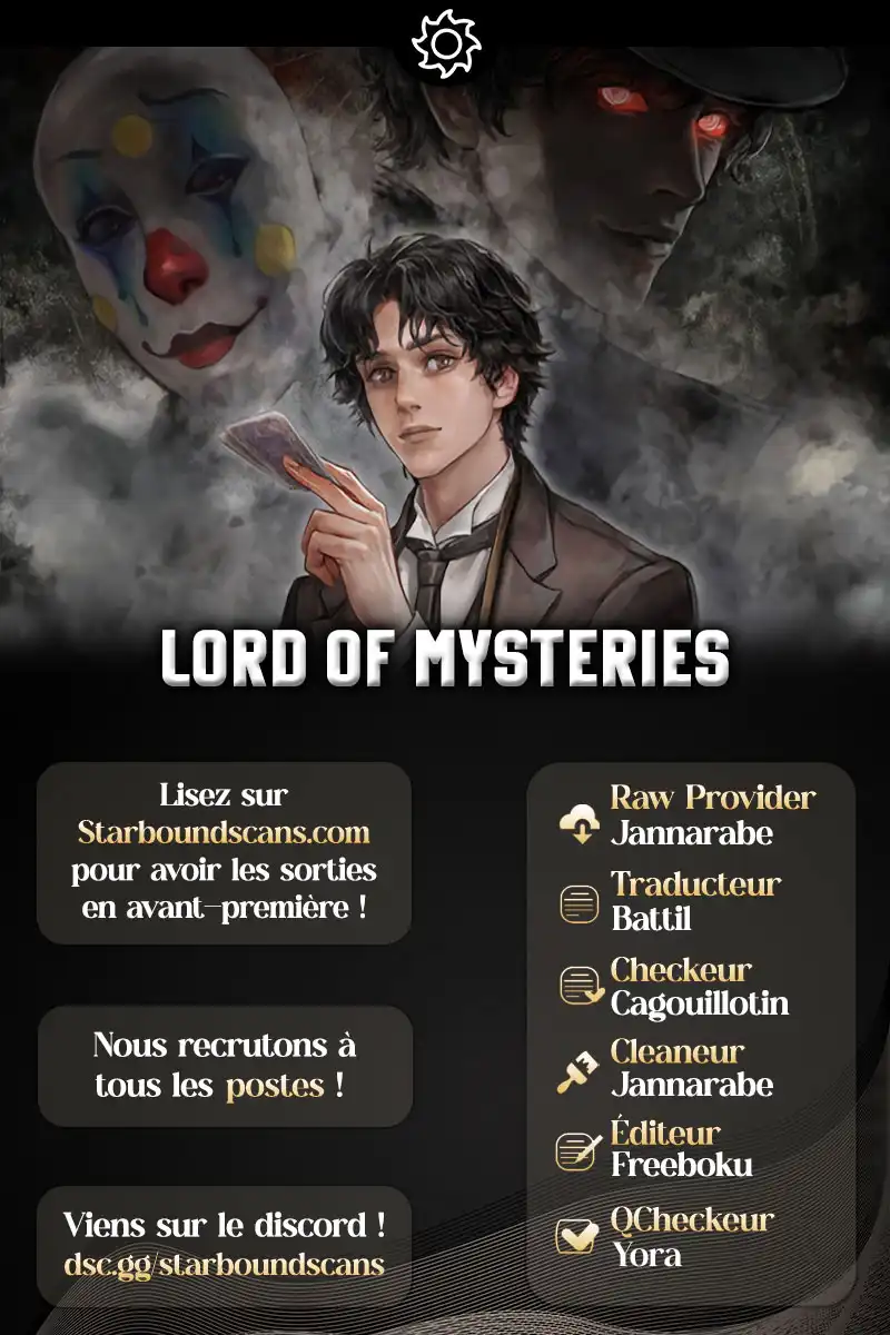 Read Lord of Mysteries Fr Manga Online