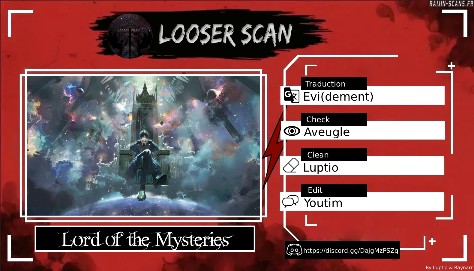 Read Lord of Mysteries Fr Manga Online