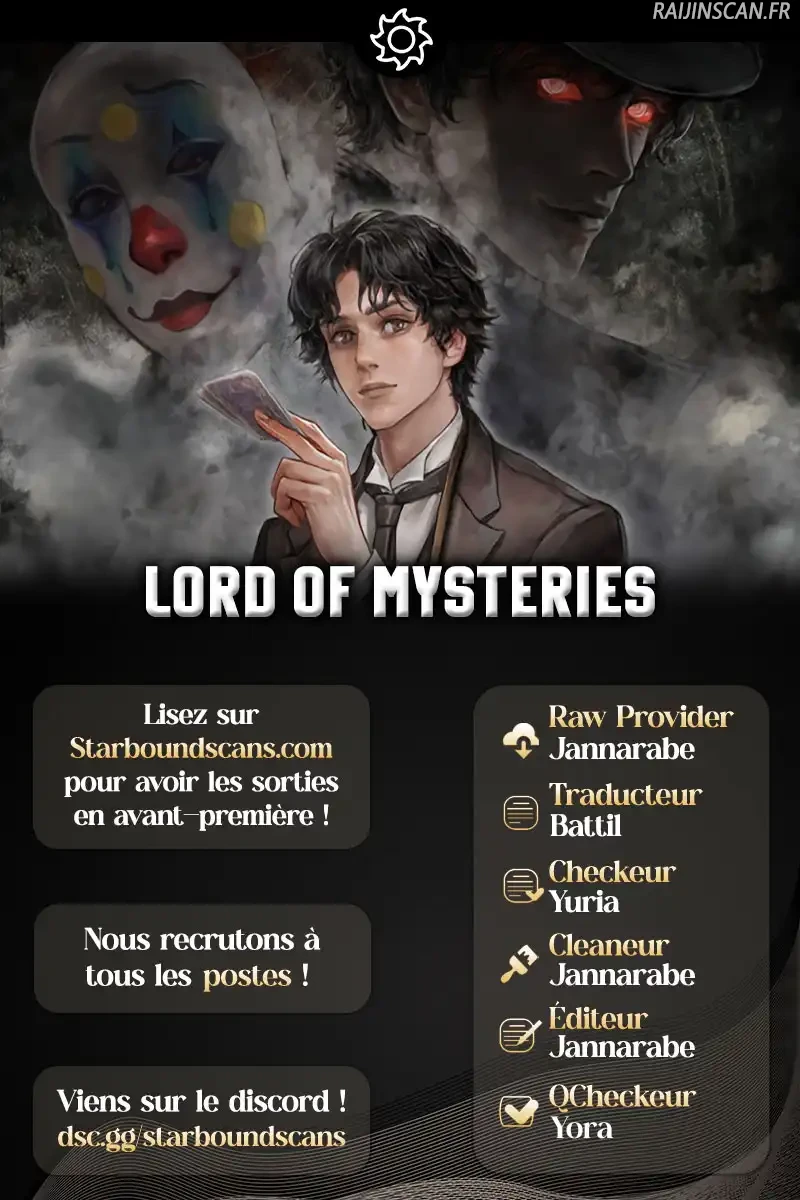 Read Lord of Mysteries Fr Manga Online