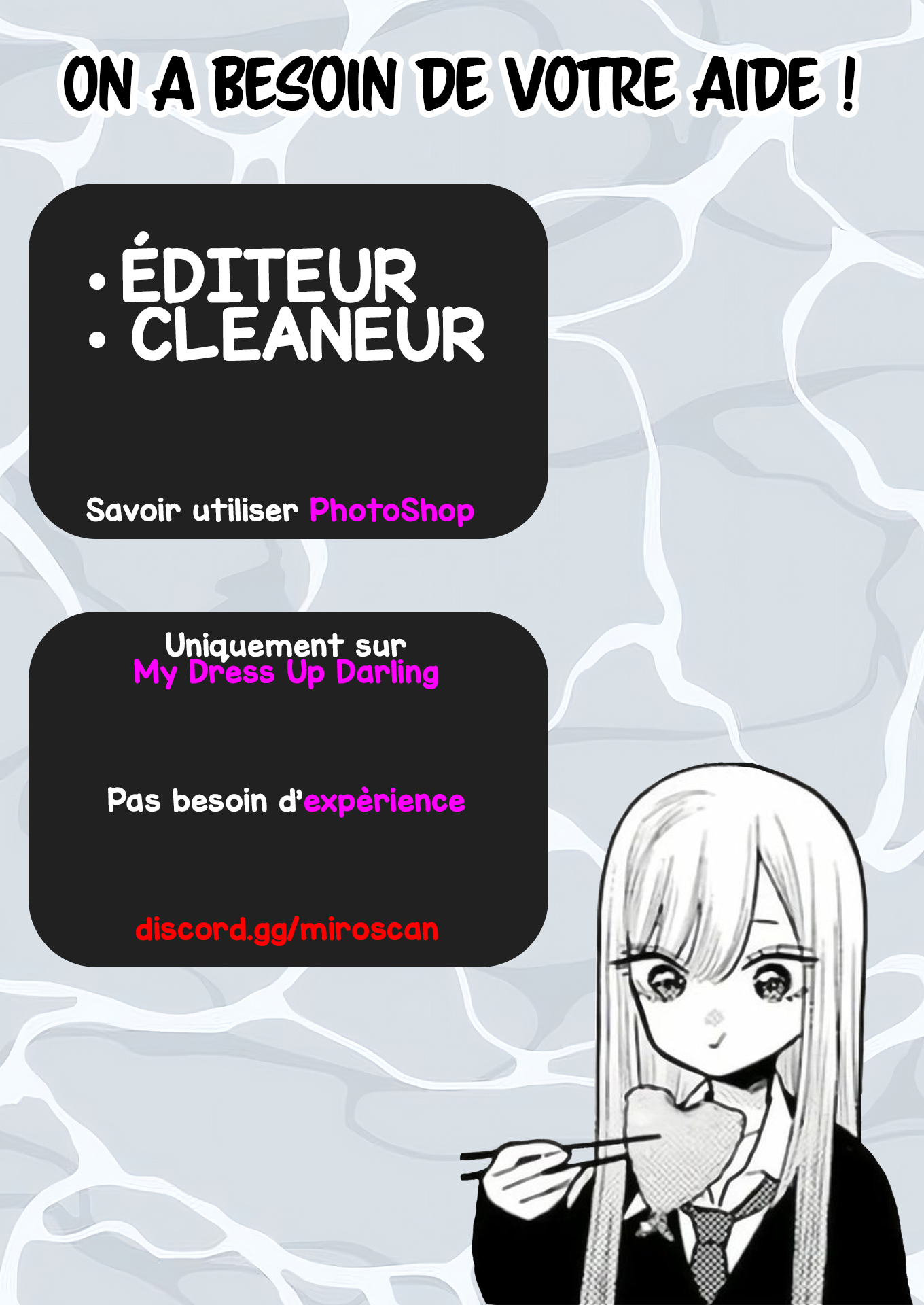 Read My Dress Up Darling Fr Manga Online