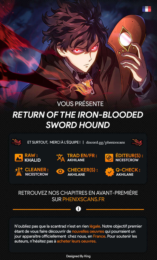 Read Revenge of the Iron-Blooded Sword Hound Fr Manga Online