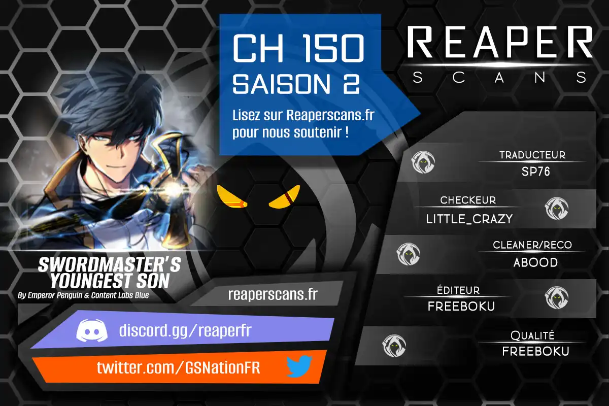 Read Swordmaster's Youngest Son Fr Manga Online
