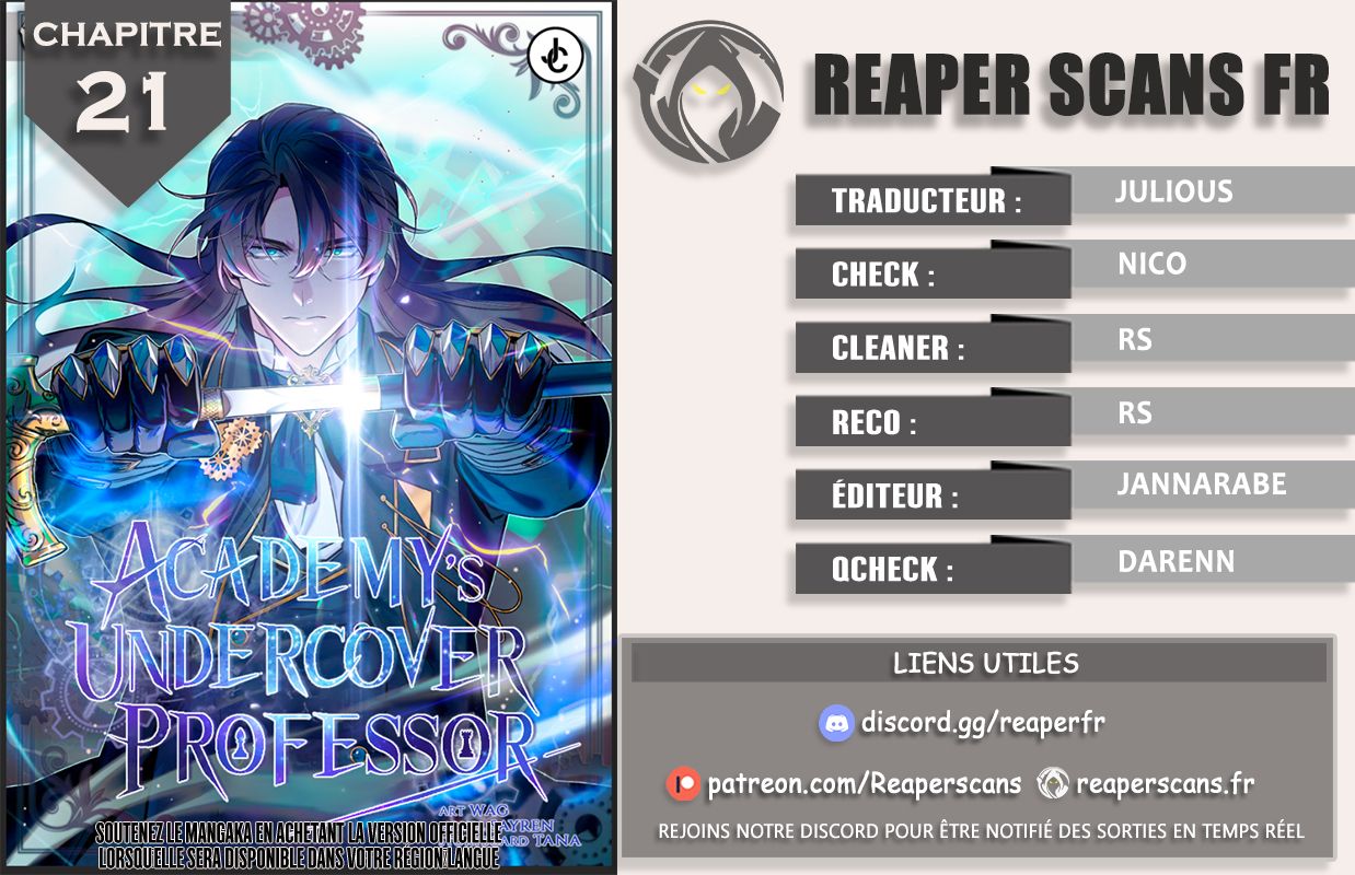 Read The Academy's Undercover Professor Fr Manga Online