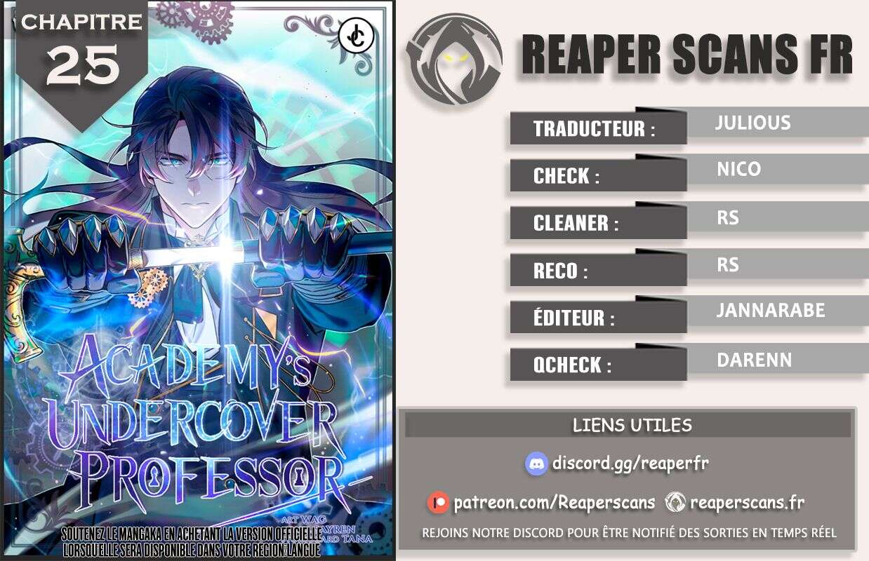 Read The Academy's Undercover Professor Fr Manga Online