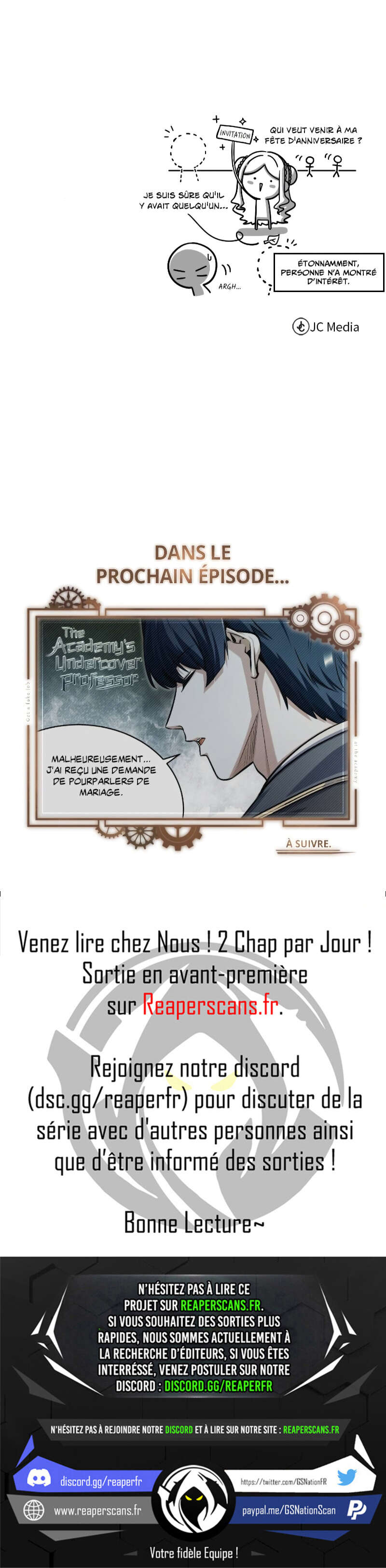 Read The Academy's Undercover Professor Fr Manga Online