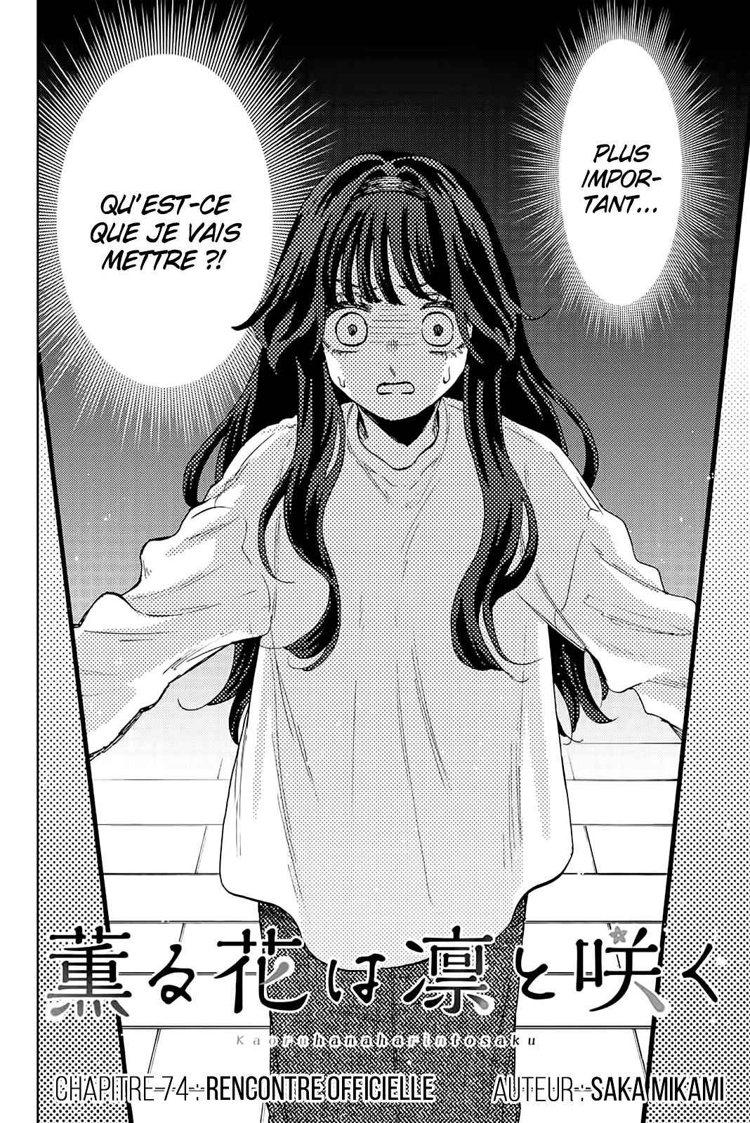 Read The Fragrant Flower Blooms with Dignity Fr Manga Online